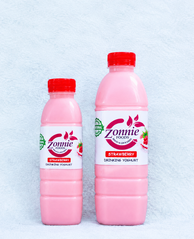 50CL Strawberry Drinking Yoghurt - Image 3